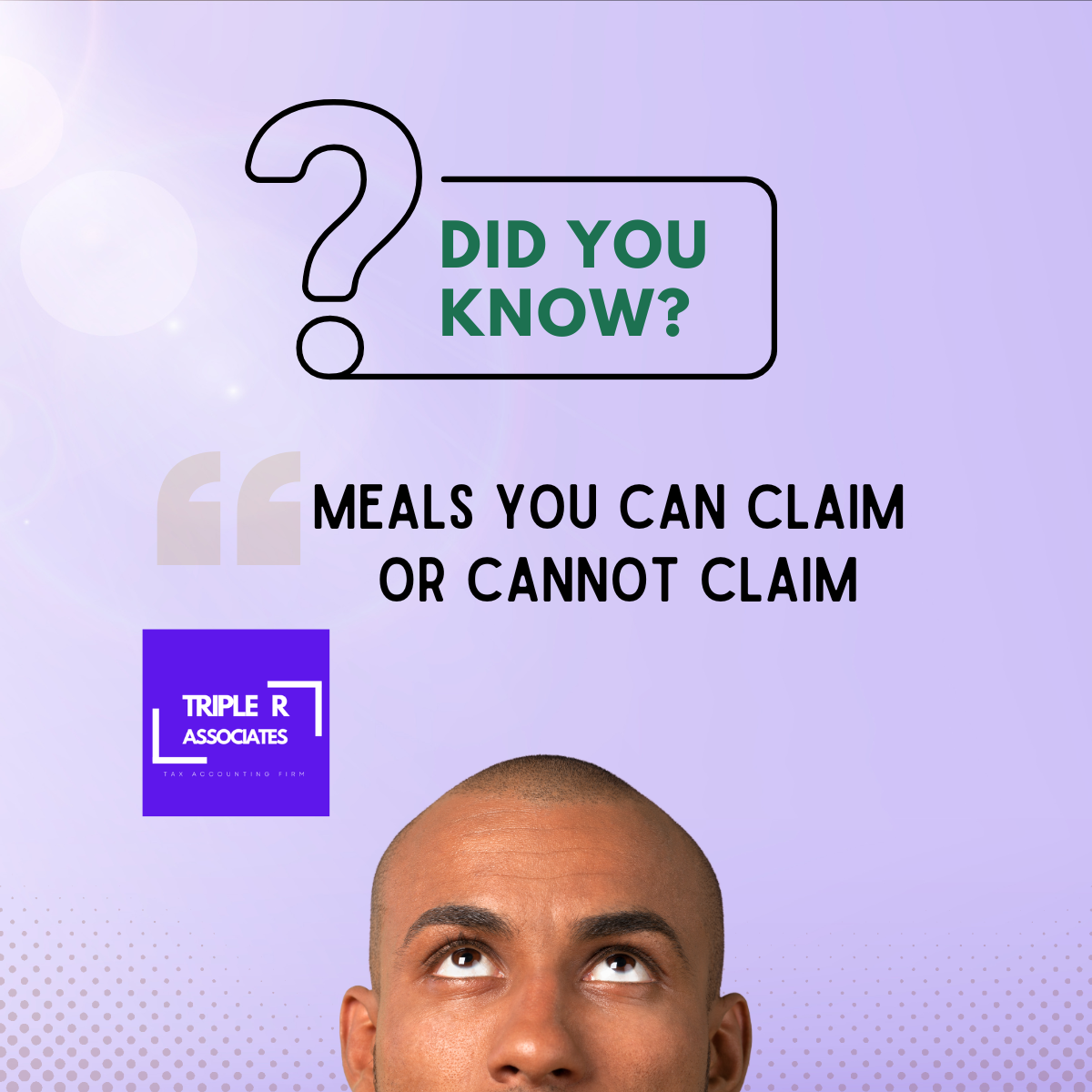 Meals You Can Claim vs. Can't Claim